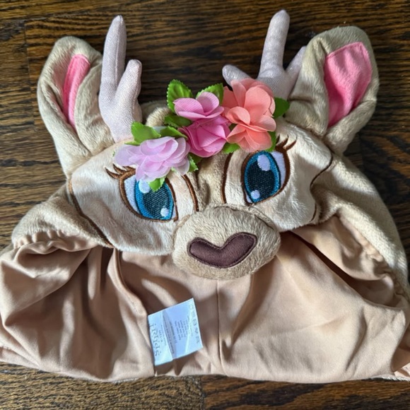 Adorable Tan Deer Kids Costume Halloween 6-12 months - Picture 2 of 3